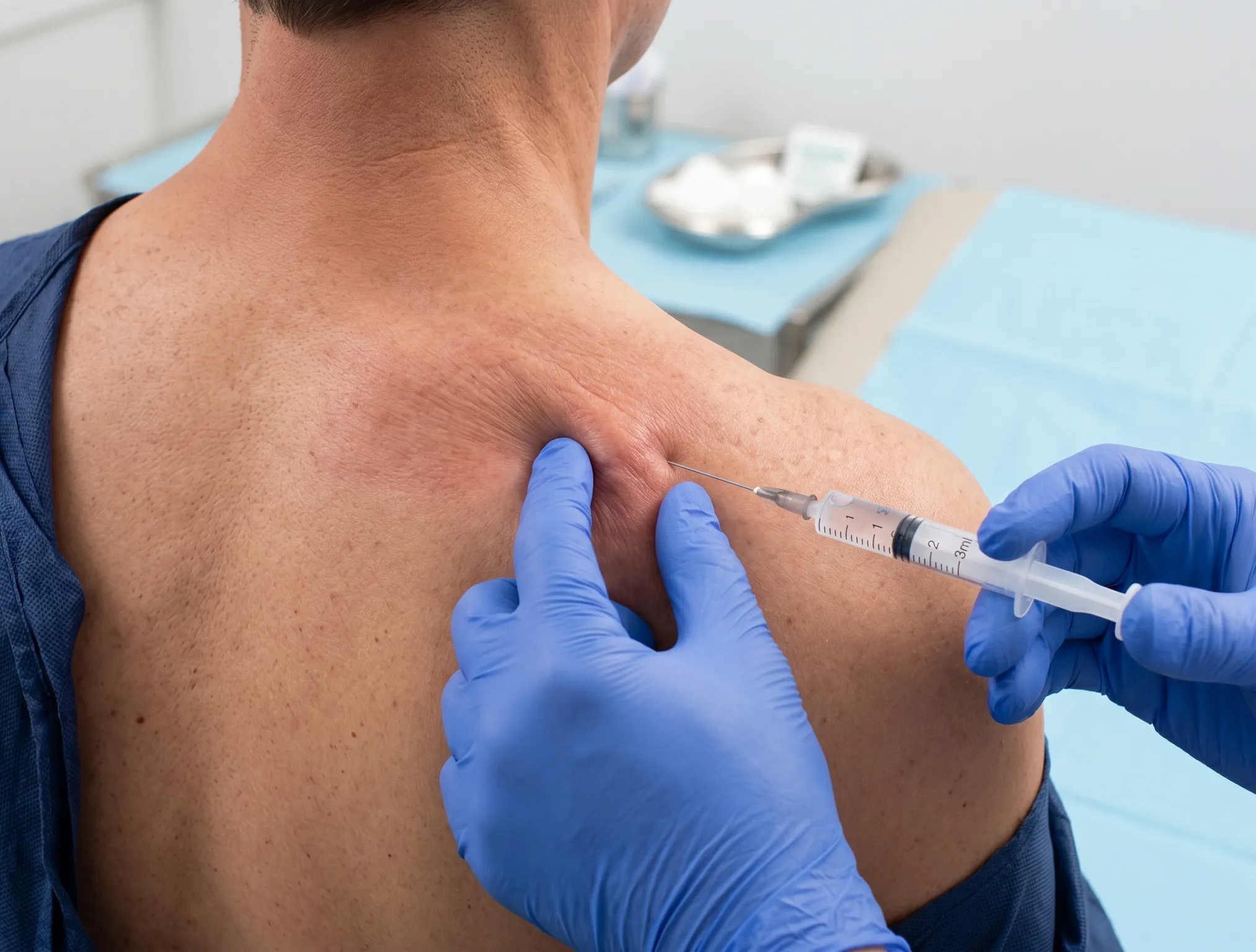 Trigger Point Injections procedure illustration